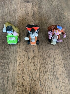 2013 Creata Monster 500 Diecast 1:64 Set of 3 Mini Monster Racing Figures -